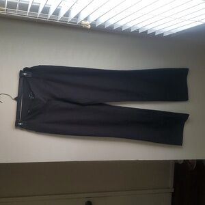 Nike Womens Dri-Fit Black Straight Leg Pants Size S Workout Athleisure